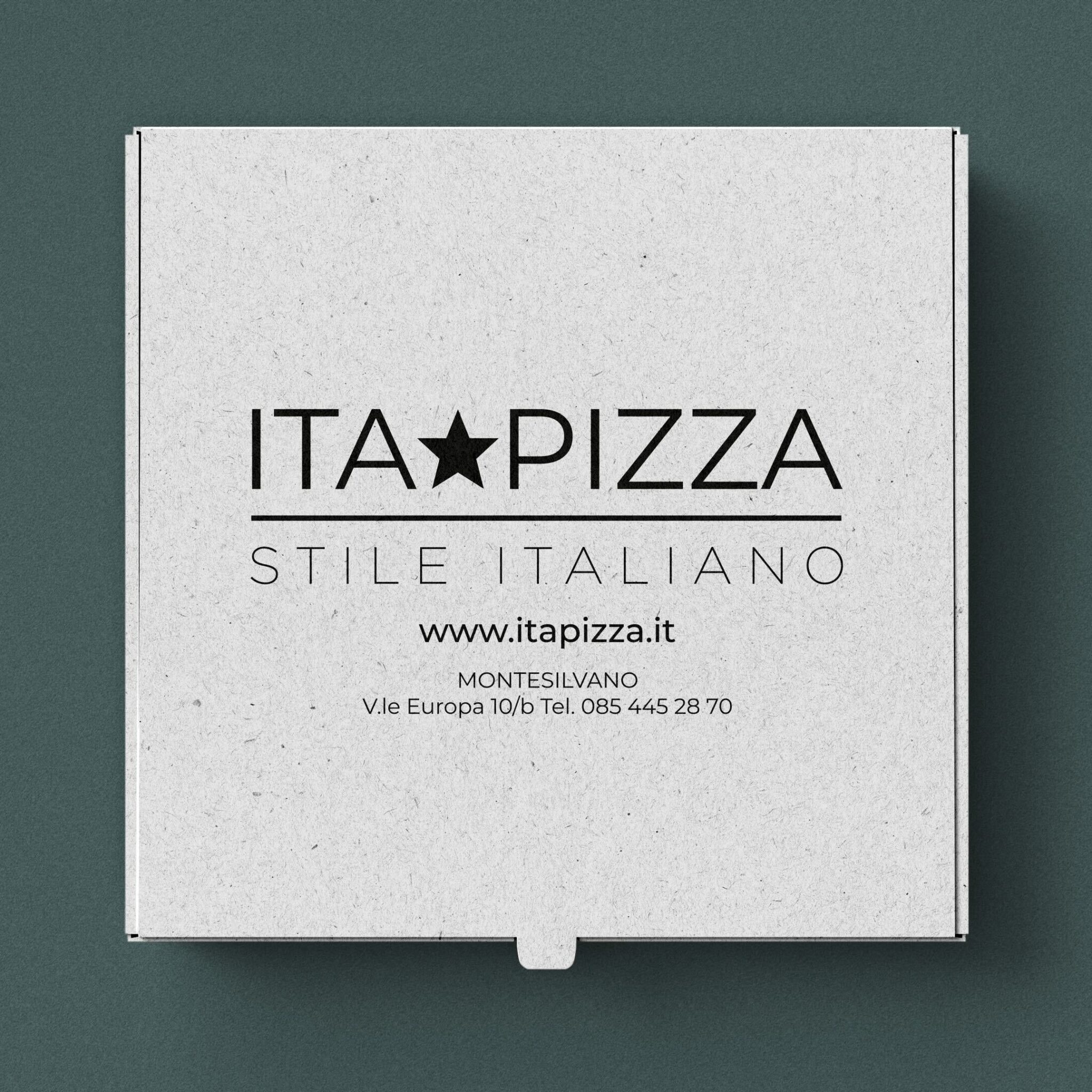 Ita pizza scatola fritti